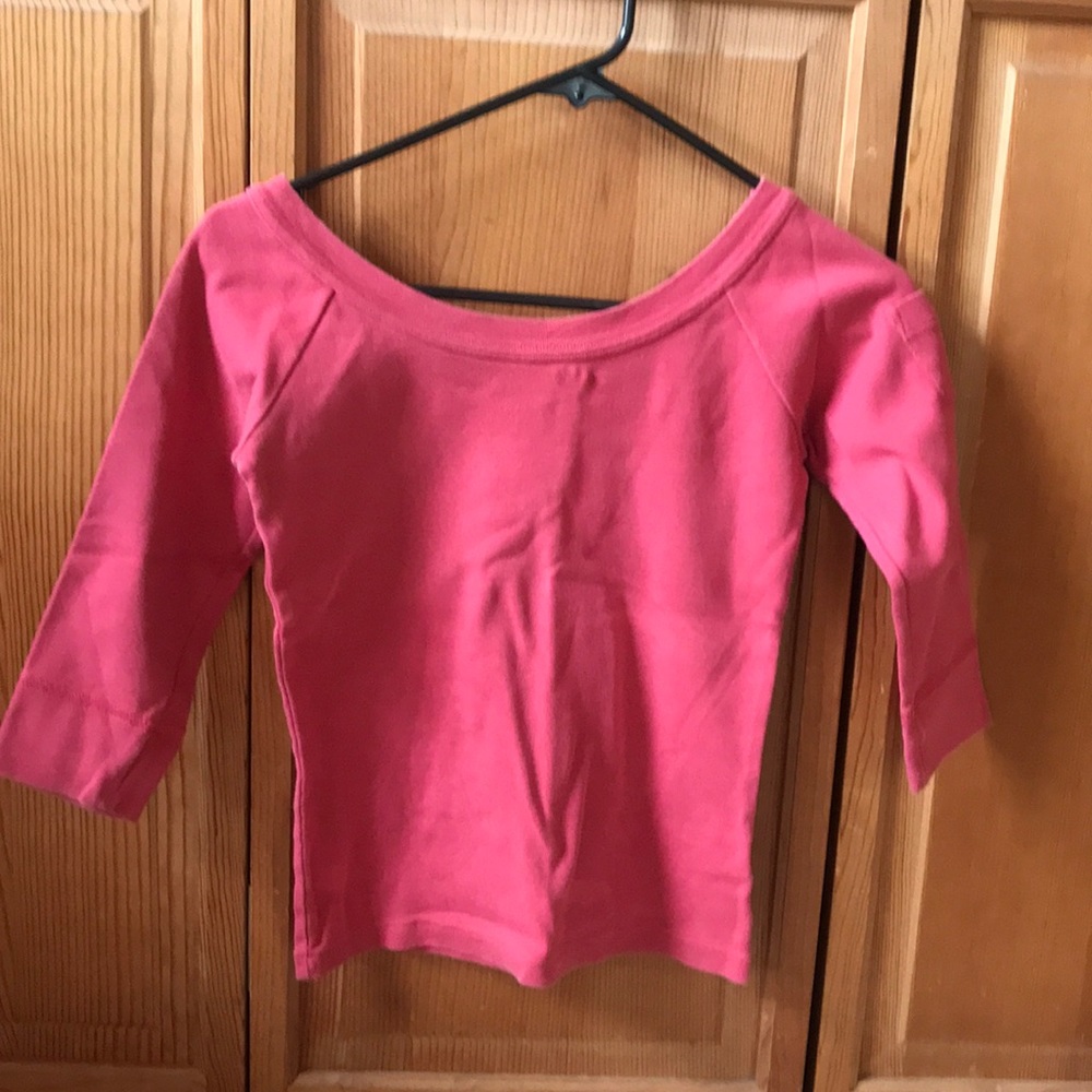Ralph Lauren 3/4 sleeve boat neck shirt